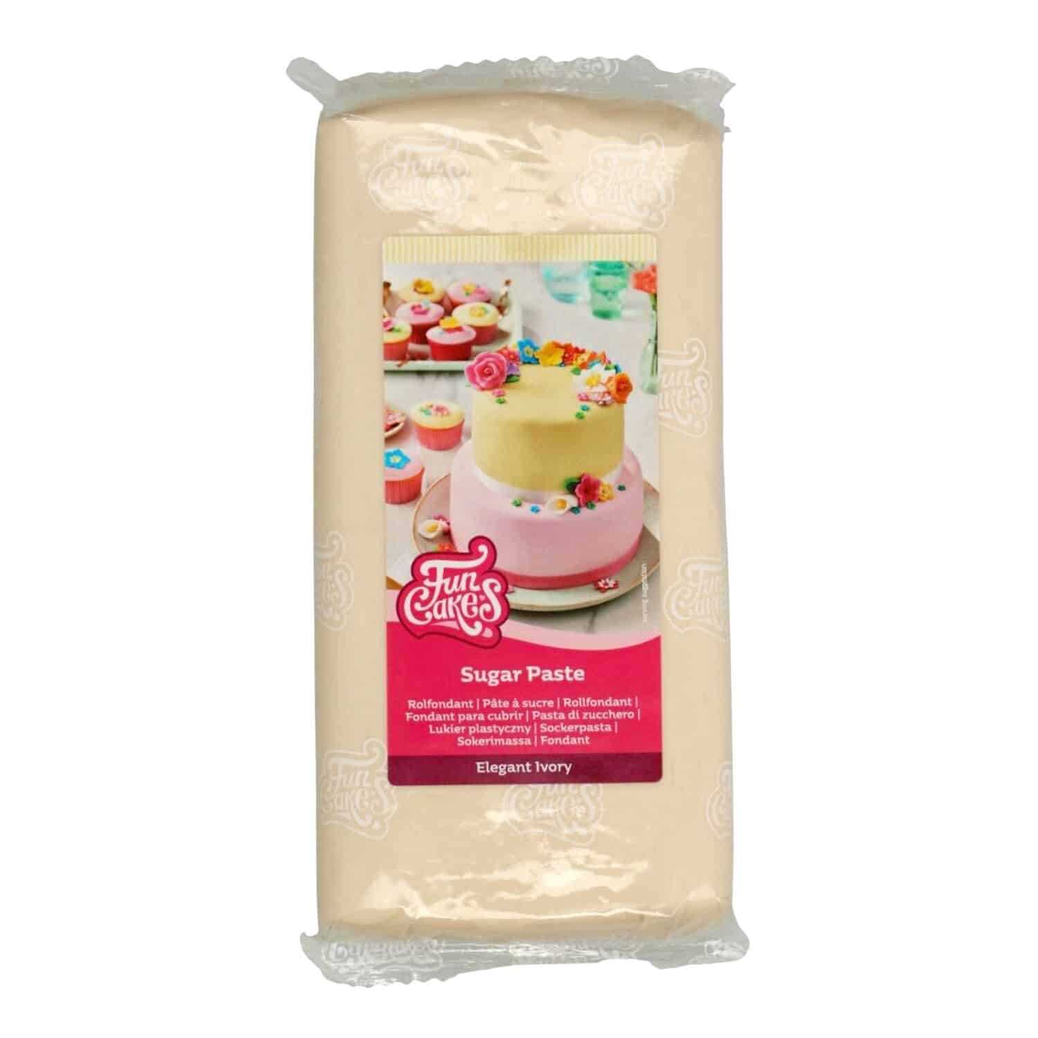 FONDANT FUNCAKES - MARFIL ELEGANTE 1 KG 1 FONDANT FUNCAKES - MARFIL ELEGANTE 1 KG