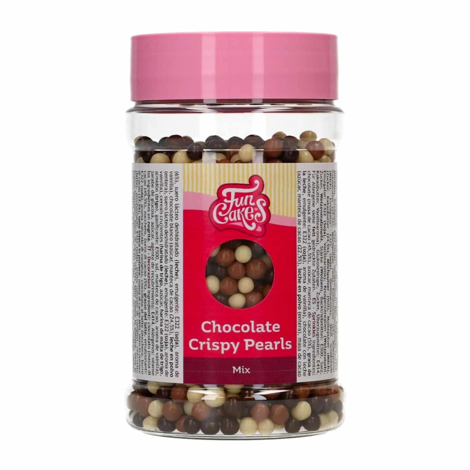 PERLAS DE CHOCOLATE "CRISPY PEARLS" FUNCAKES - MIX (155 G) 2 PERLAS DE CHOCOLATE "CRISPY PEARLS" FUNCAKES - MIX (155 G) - Imagen 2