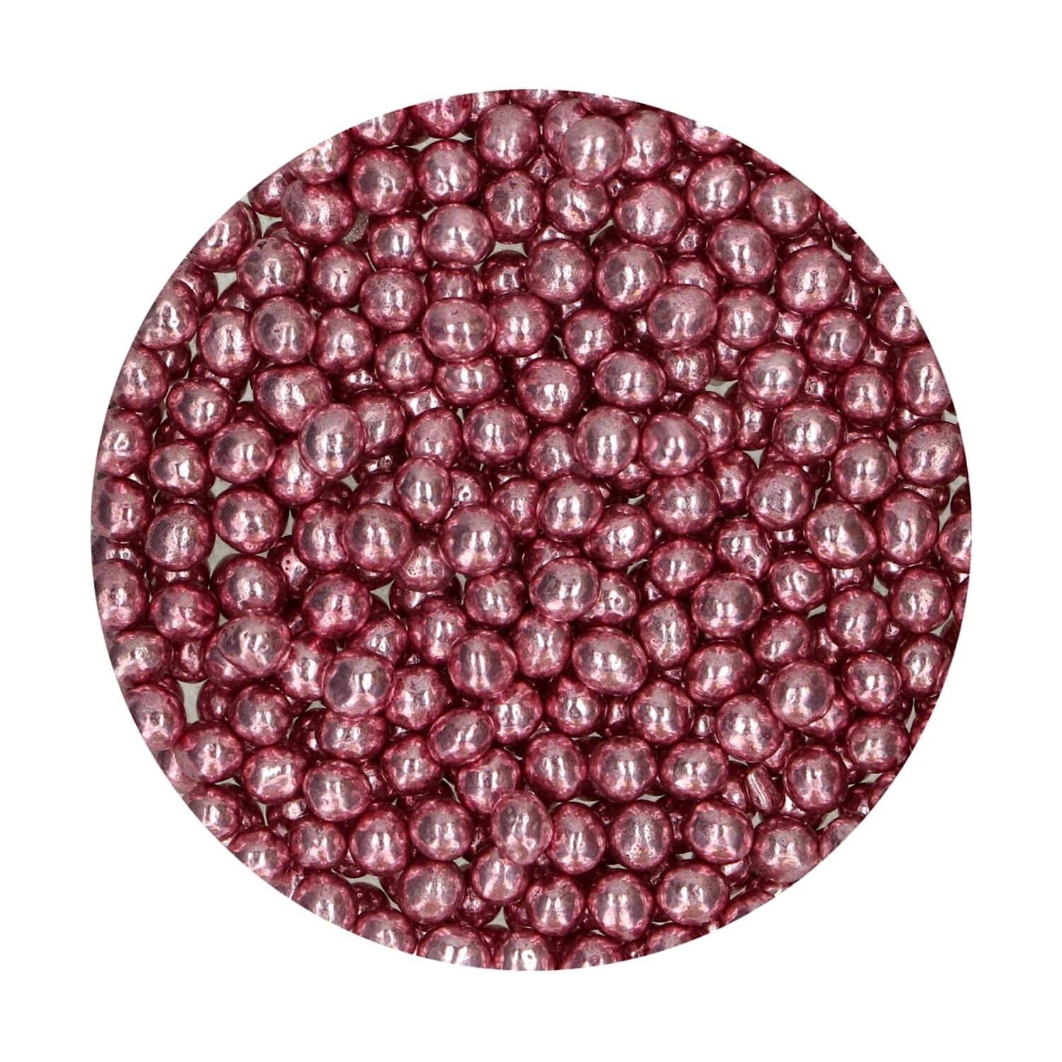 PERLAS DE CHOCOLATE CRUJIENTE FUNCAKES - ROSA METALIZADO (60 G) 1 PERLAS DE CHOCOLATE CRUJIENTE FUNCAKES - ROSA METALIZADO (60 G)