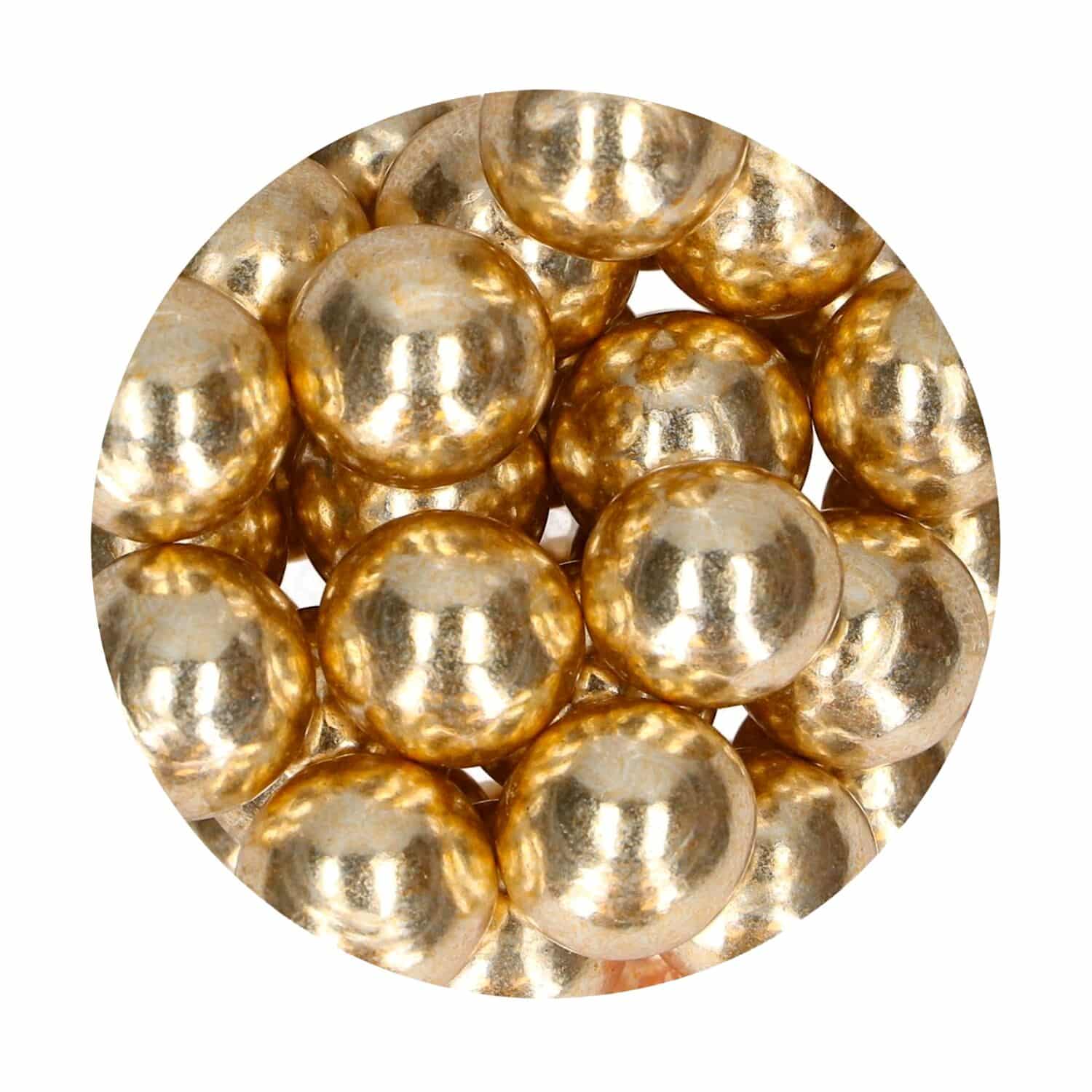 BOLAS CRUJIENTES DE CHOCOLATE FUNCAKES - METALLIC GOLD (130 G) 2 BOLAS CRUJIENTES DE CHOCOLATE FUNCAKES - METALLIC GOLD (130 G) - Imagen 2
