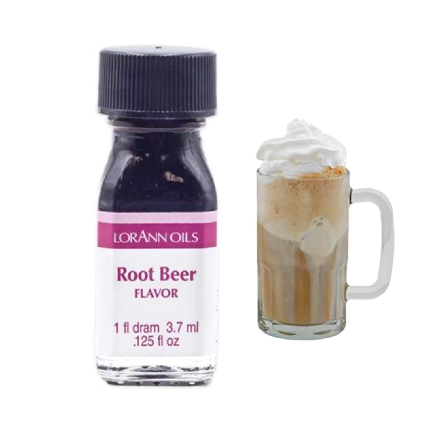 AROMA CONCENTRADO LORANN - CERVEZA DE RAIZ / ROOT BEER (3,7 ML) 1 AROMA CONCENTRADO LORANN - CERVEZA DE RAIZ / ROOT BEER (3,7 ML)