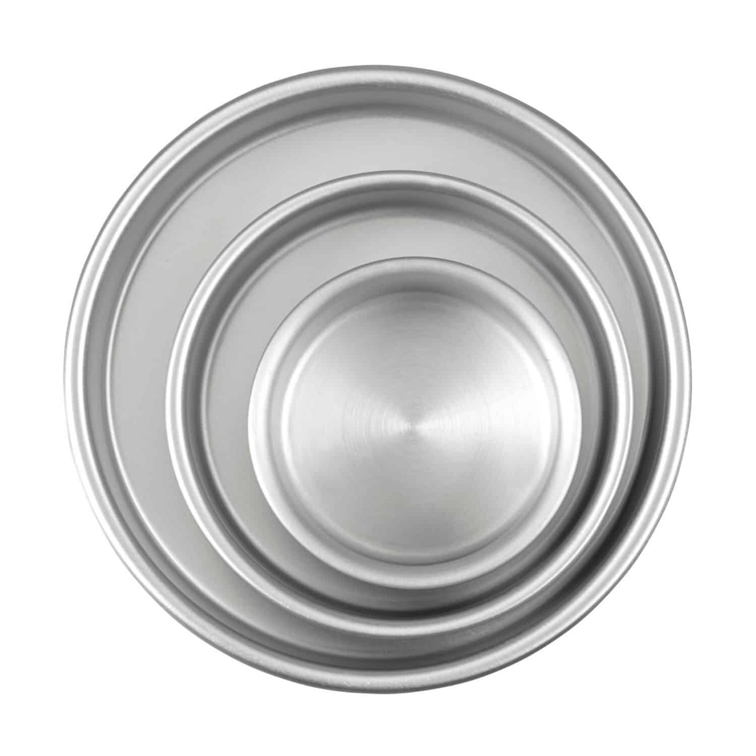 SET 3 MOLDES REDONDOS APILABLES WILTON - 10 / 15 / 20 CM 3 SET 3 MOLDES REDONDOS APILABLES WILTON - 10 / 15 / 20 CM - Imagen 3