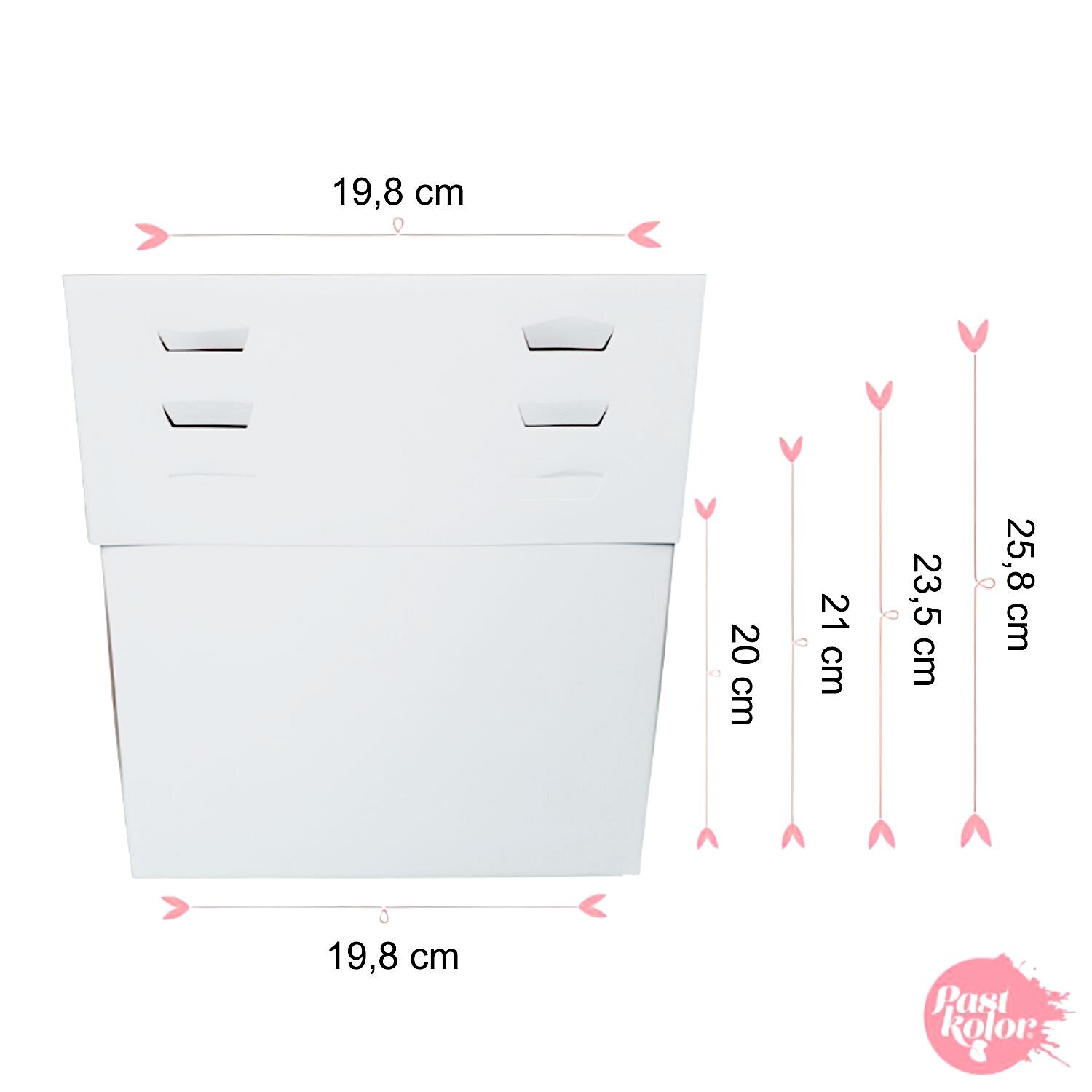 SET 10 CAJAS PARA TARTA ALTURAS AJUSTABLES + BASES REDONDAS DORADA (1 MM) - 18 CM Ø 2 SET 10 CAJAS PARA TARTA ALTURAS AJUSTABLES + BASES REDONDAS DORADA (1 MM) - 18 CM Ø - Imagen 2