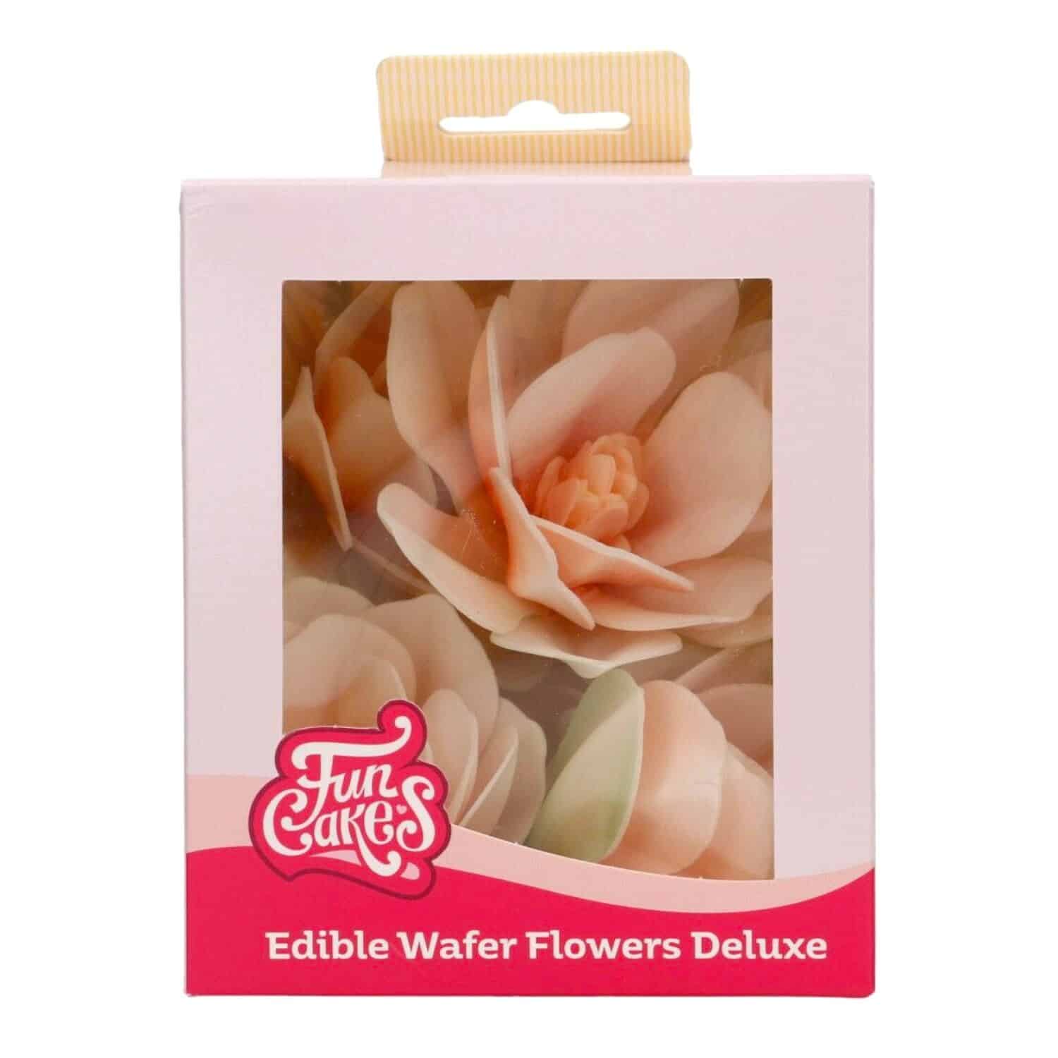 FLORES DE PAPEL COMESTIBLE FUNCAKES - MAGNOLIA BLANCA GRANDE 5 FLORES DE PAPEL COMESTIBLE FUNCAKES - MAGNOLIA BLANCA GRANDE - Imagen 5