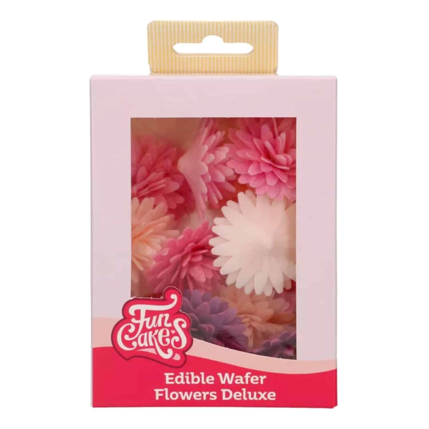 FLORES DE PAPEL COMESTIBLES FUNCAKES - MIX POMPON / MARGARITA MEDIANA 4 FLORES DE PAPEL COMESTIBLES FUNCAKES - MIX POMPON / MARGARITA MEDIANA - Imagen 4