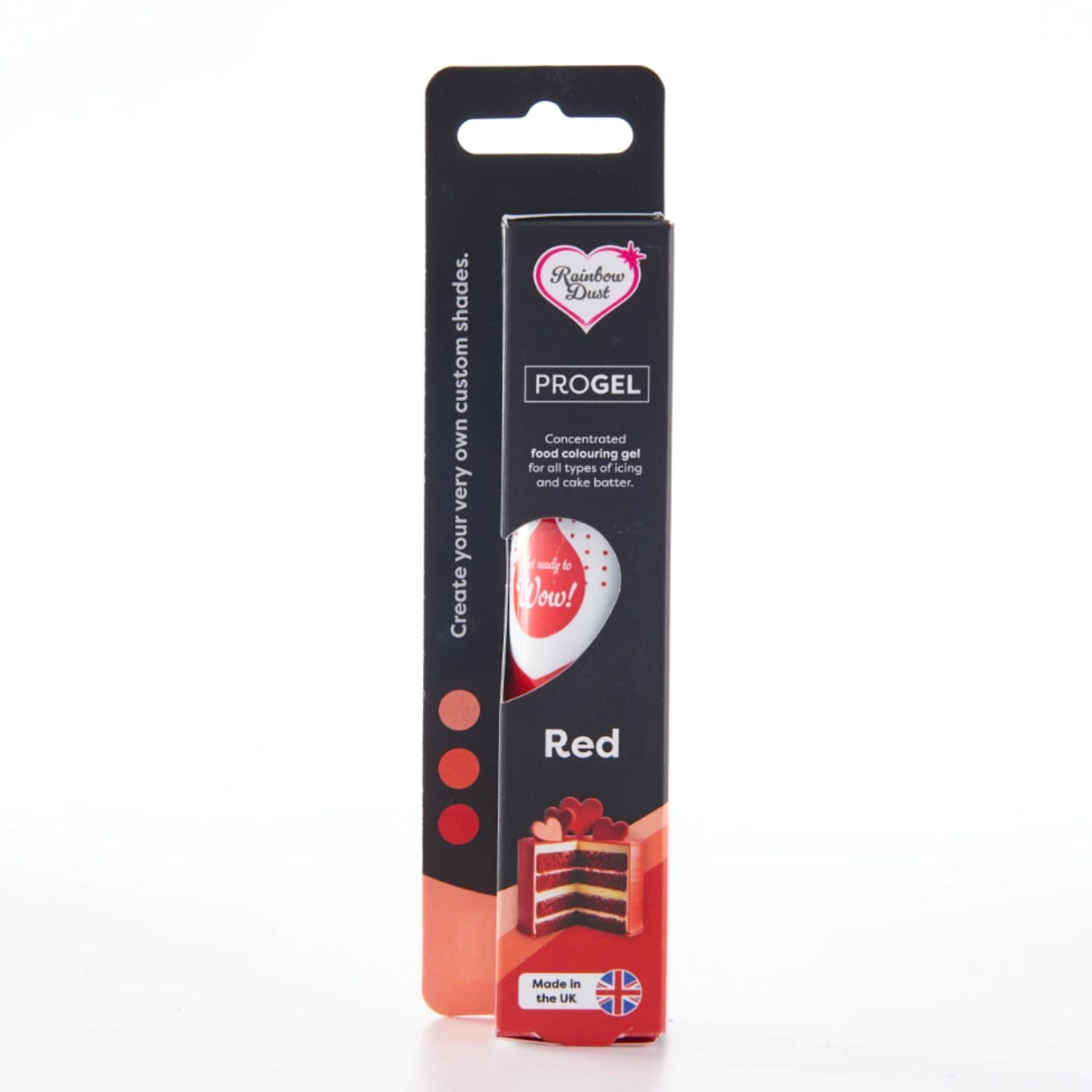 COLORANTE EN GEL "PROGEL" RAINBOW DUST - RED / ROJO 25 G 3 COLORANTE EN GEL "PROGEL" RAINBOW DUST - RED / ROJO 25 G - Imagen 3