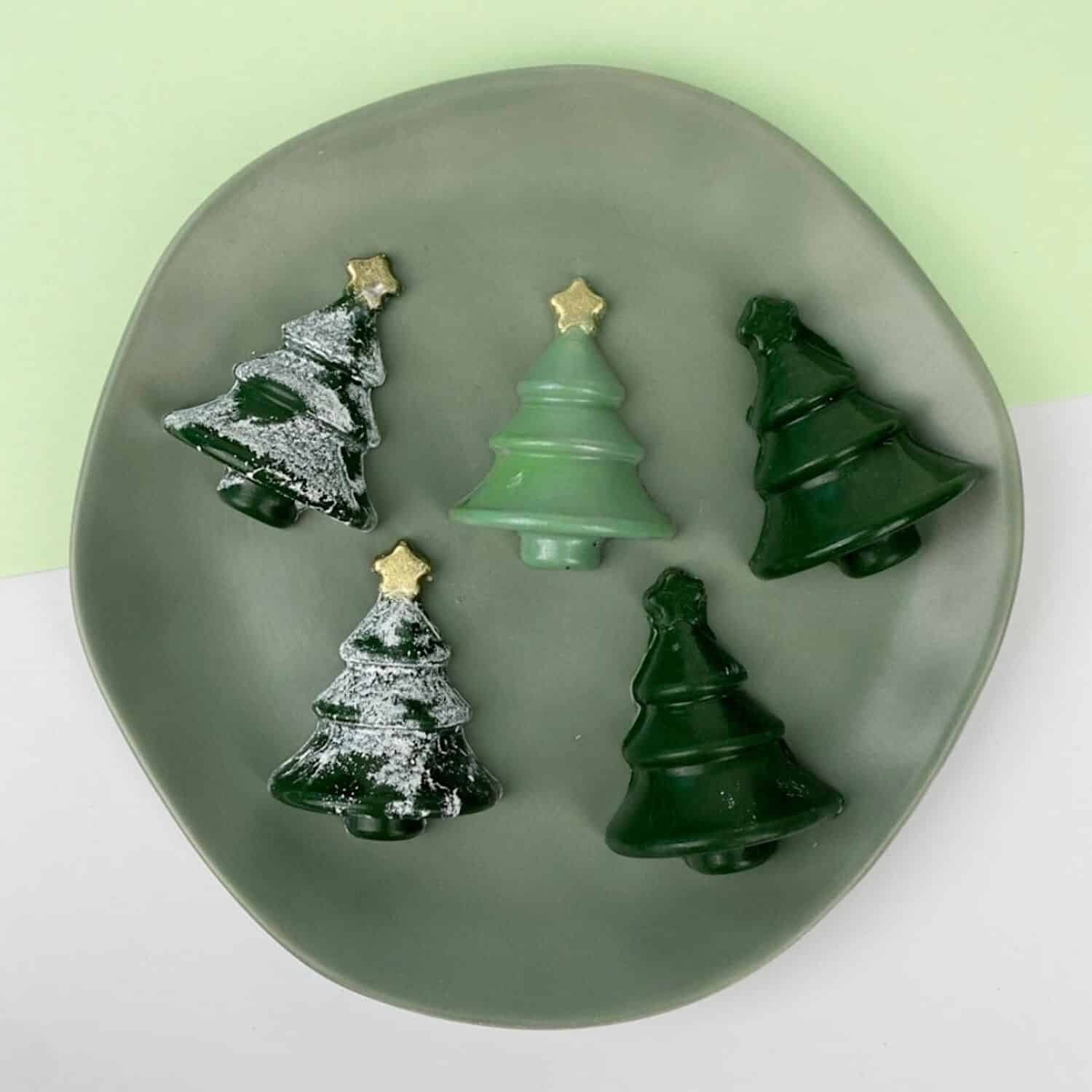 MOLDE PARA CHOCOLATE BWB - ARBOLES DE NAVIDAD 2 MOLDE PARA CHOCOLATE BWB - ARBOLES DE NAVIDAD - Imagen 2
