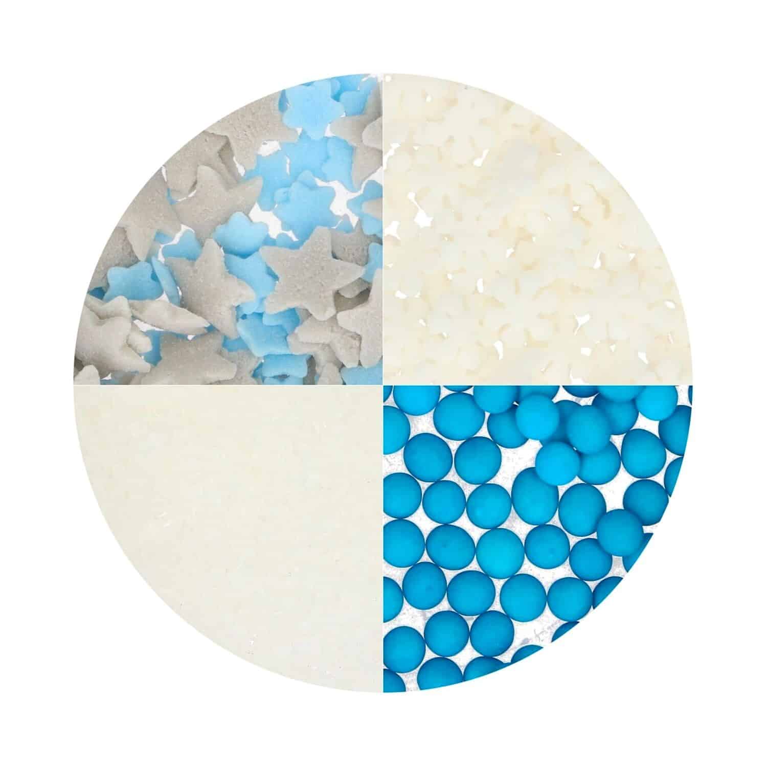 SPRINKLES WILTON (4 EN 1) - MIX WINTER BLISS 1 SPRINKLES WILTON (4 EN 1) - MIX WINTER BLISS