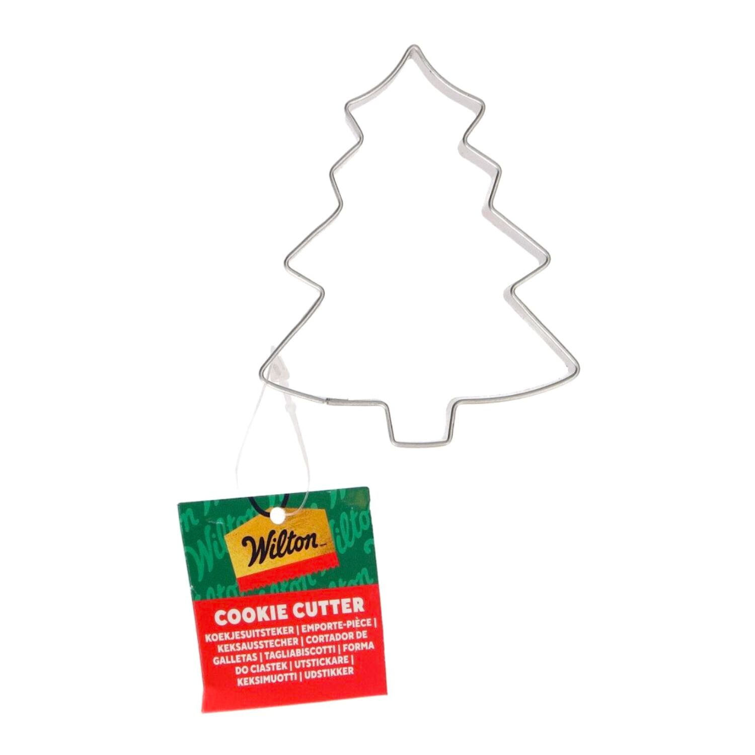 CORTADOR DE ACERO INOXIDABLE WILTON - ARBOL DE NAVIDAD 1 CORTADOR DE ACERO INOXIDABLE WILTON - ARBOL DE NAVIDAD
