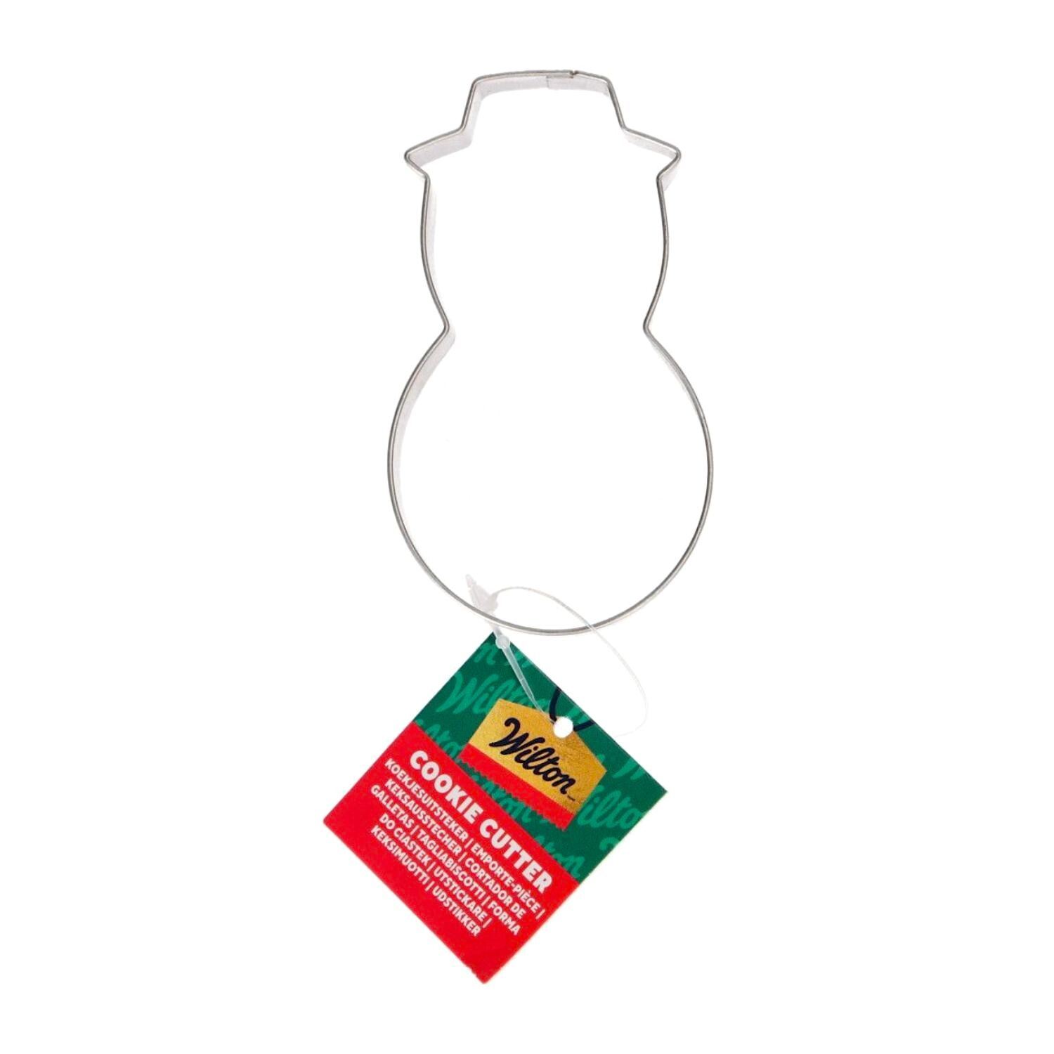 CORTADOR DE ACERO INOXIDABLE WILTON - MUÑECO DE NIEVE 1 CORTADOR DE ACERO INOXIDABLE WILTON - MUÑECO DE NIEVE