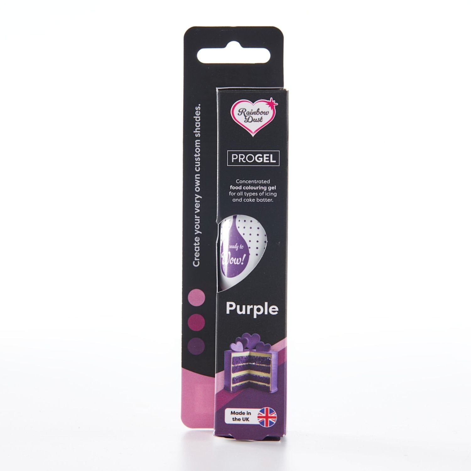 COLORANTE EN GEL "PROGEL" RAINBOW DUST - PURPLE / PURPURA 25 G 3 COLORANTE EN GEL "PROGEL" RAINBOW DUST - PURPLE / PURPURA 25 G - Imagen 3