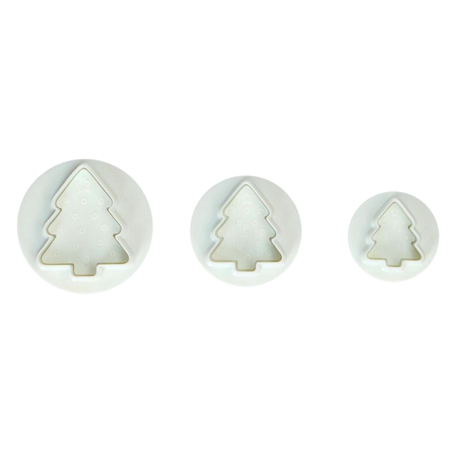 SET CORTADORES CON EXPULSOR WILTON - ARBOLES DE NAVIDAD 1 SET CORTADORES CON EXPULSOR WILTON - ARBOLES DE NAVIDAD