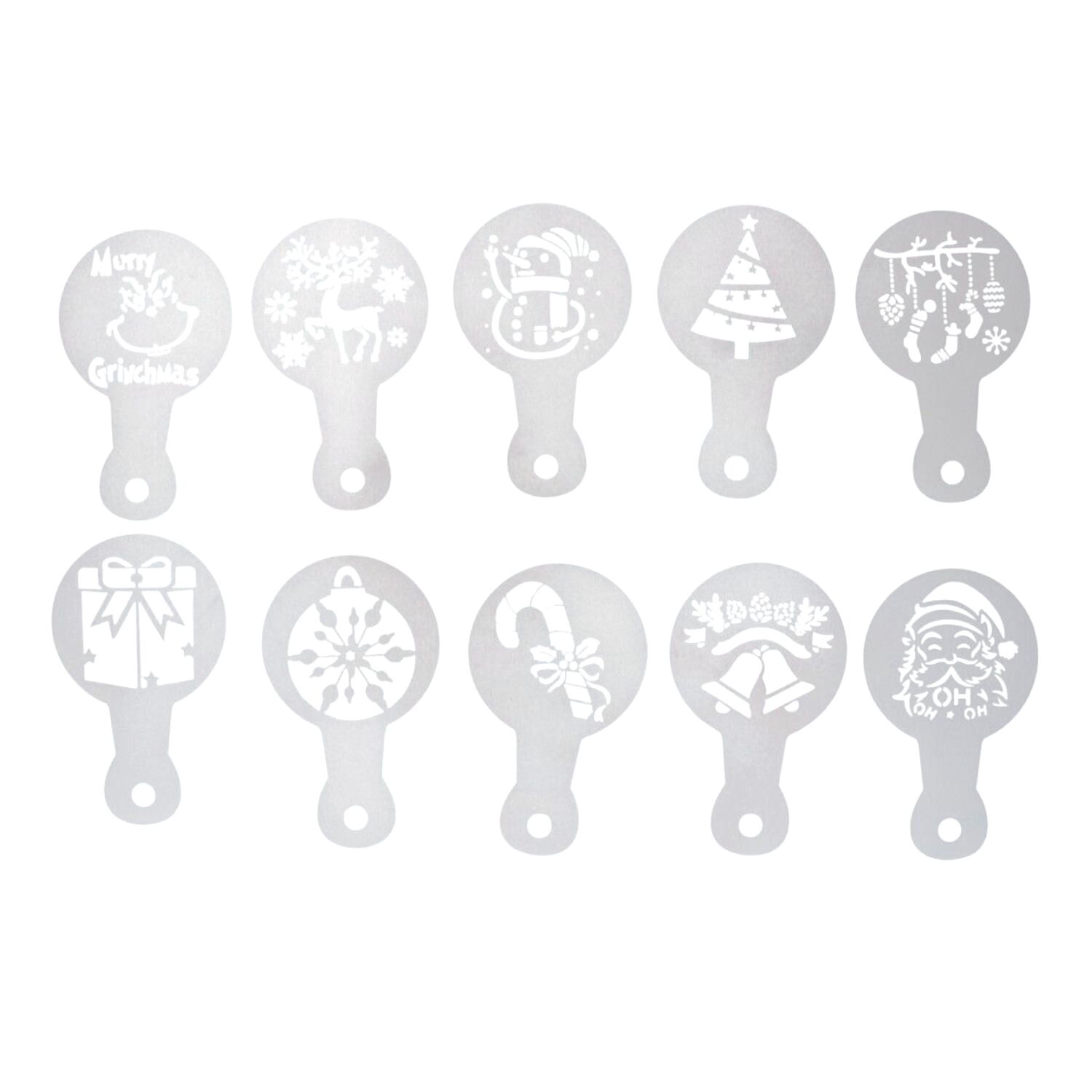 SET STENCILS PLANTILLAS PARA DECORAR WILTON - NAVIDAD 3 SET STENCILS PLANTILLAS PARA DECORAR WILTON - NAVIDAD - Imagen 3