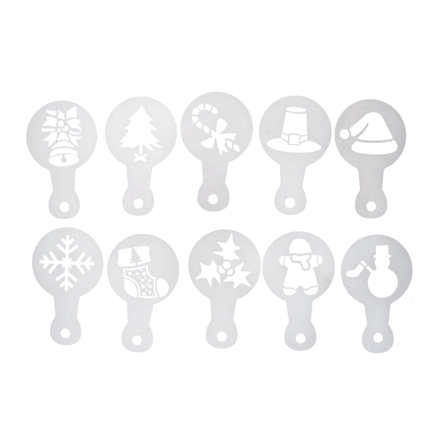 SET STENCILS PLANTILLAS PARA DECORAR WILTON - NAVIDAD 4 SET STENCILS PLANTILLAS PARA DECORAR WILTON - NAVIDAD - Imagen 4