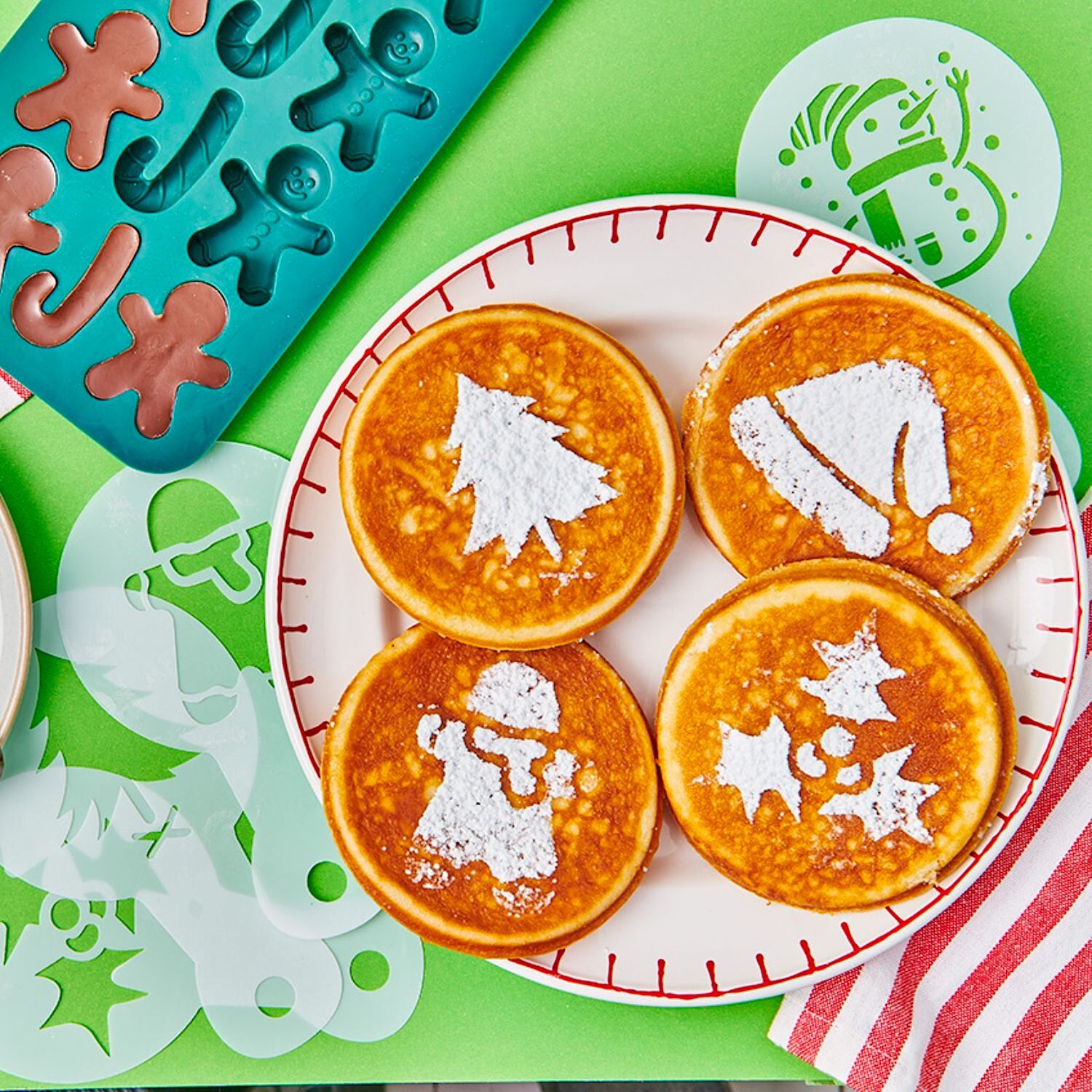 SET STENCILS PLANTILLAS PARA DECORAR WILTON - NAVIDAD 2 SET STENCILS PLANTILLAS PARA DECORAR WILTON - NAVIDAD - Imagen 2