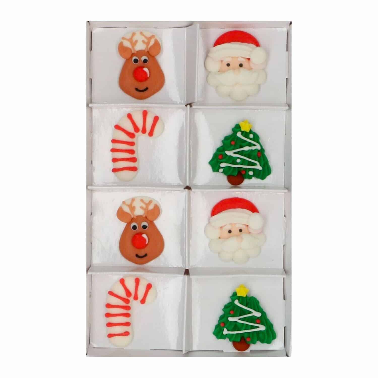 DECORACIONES DE AZUCAR WILTON - MERRY CHRISTMAS 2 DECORACIONES DE AZUCAR WILTON - MERRY CHRISTMAS - Imagen 2