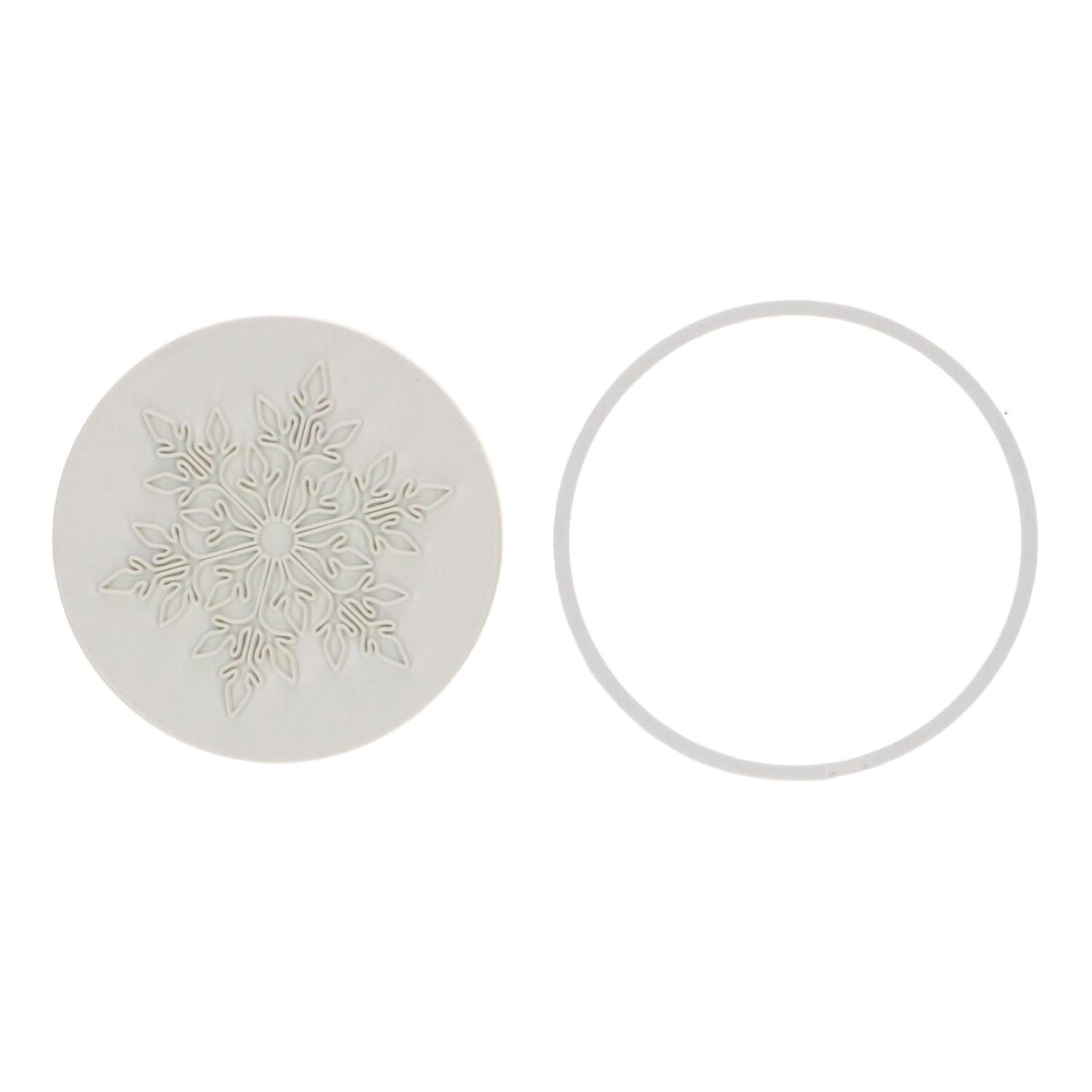 CORTADOR + SELLO PARA GALLETAS WILTON - COPO DE NIEVE 2 CORTADOR + SELLO PARA GALLETAS WILTON - COPO DE NIEVE - Imagen 2