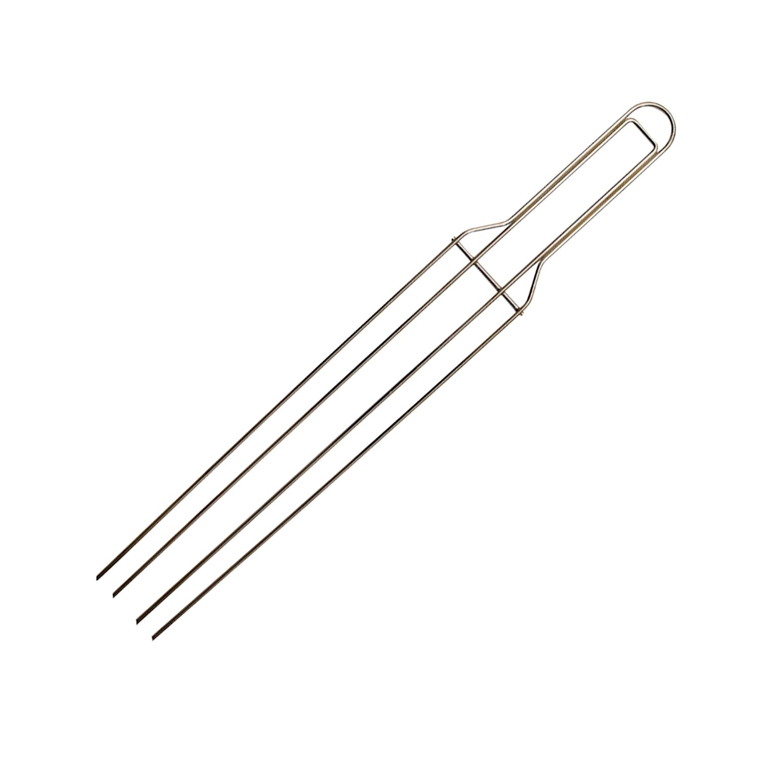 TENEDOR PINCHO PARA ENFRIAR PANETTONES (52 CM) 4 PUNTAS - DECORA 2 TENEDOR PINCHO PARA ENFRIAR PANETTONES (52 CM) 4 PUNTAS - DECORA - Imagen 2
