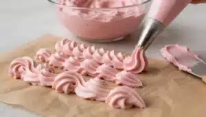 Buttercream de merengue suizo firme y sedosa para cubrir tartas
