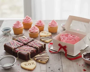 Recetas para San Valentín fáciles y románticas con cupcakes, galletas, brownies y mini tartas decoradas