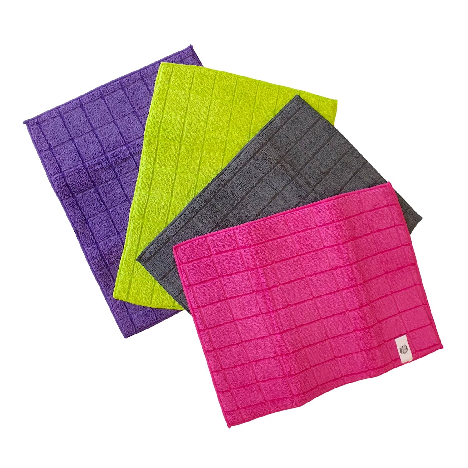 TAPETE DE MICROFIBRA PARA SECADO DE VAJILLA - ROSA (40 X 30 CM) 4 TAPETE DE MICROFIBRA PARA SECADO DE VAJILLA - ROSA (40 X 30 CM) - Imagen 4