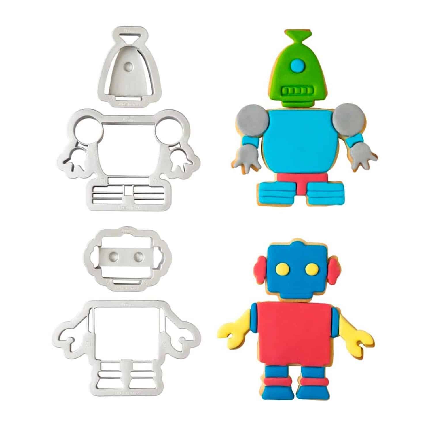 CORTADORES PARA GALLETAS ROBOT – DECORA 2 CORTADORES PARA GALLETAS ROBOT – DECORA - Imagen 2
