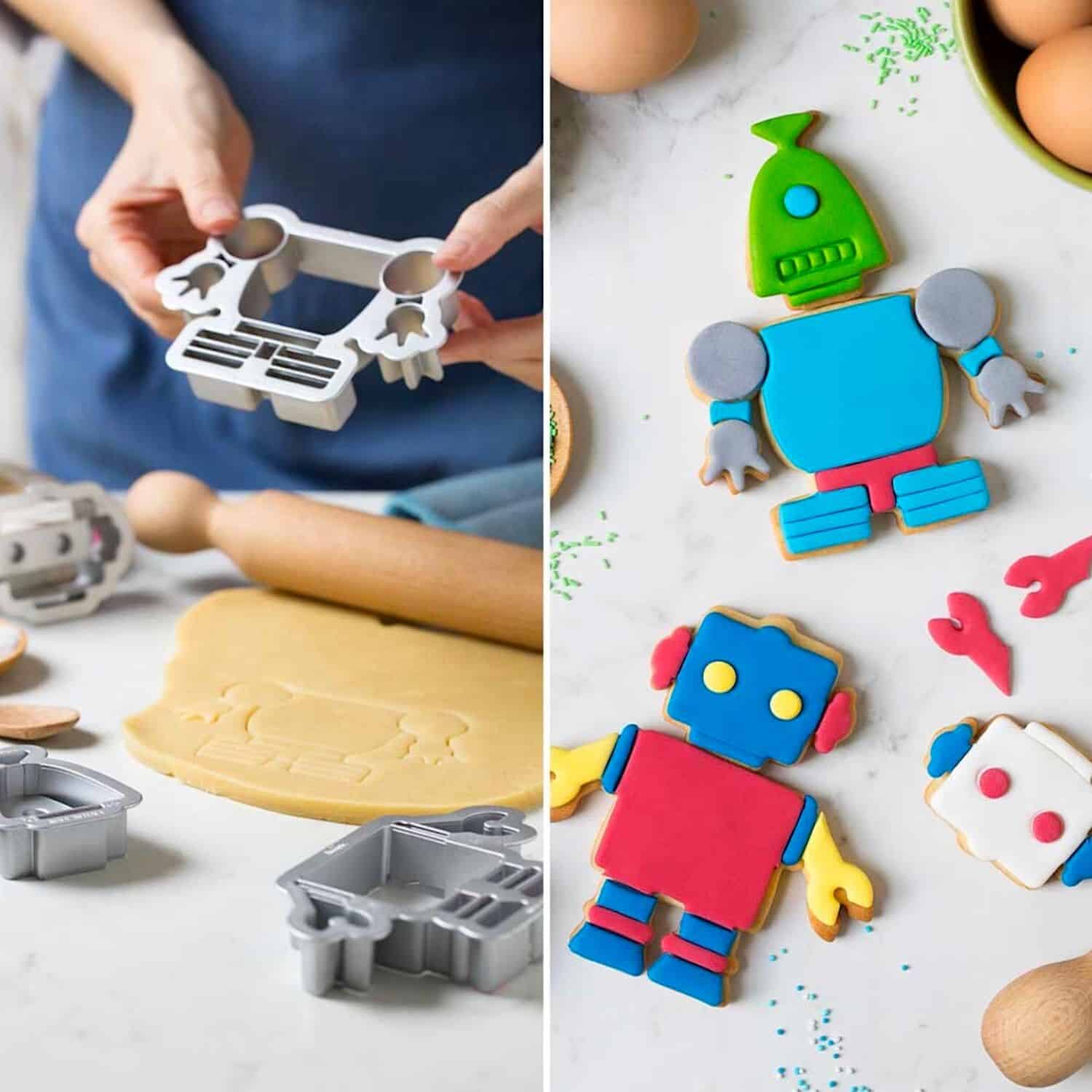 CORTADORES PARA GALLETAS ROBOT – DECORA 3 CORTADORES PARA GALLETAS ROBOT – DECORA - Imagen 3