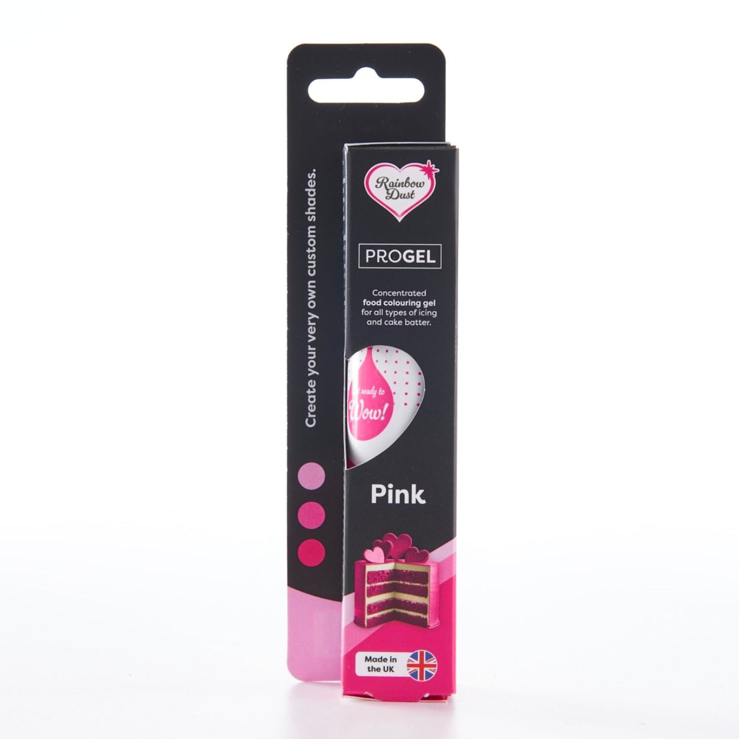 COLORANTE EN GEL "PROGEL" RAINBOW DUST - PINK / ROSA 25 G 2 COLORANTE EN GEL "PROGEL" RAINBOW DUST - PINK / ROSA 25 G - Imagen 2