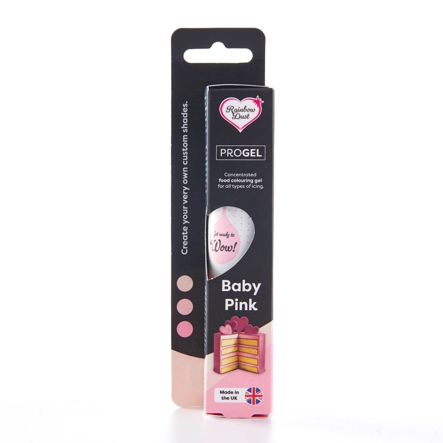COLORANTE EN GEL "PROGEL" RAINBOW DUST - BABY PINK / ROSA BEBE 25 G 2 COLORANTE EN GEL "PROGEL" RAINBOW DUST - BABY PINK / ROSA BEBE 25 G - Imagen 2