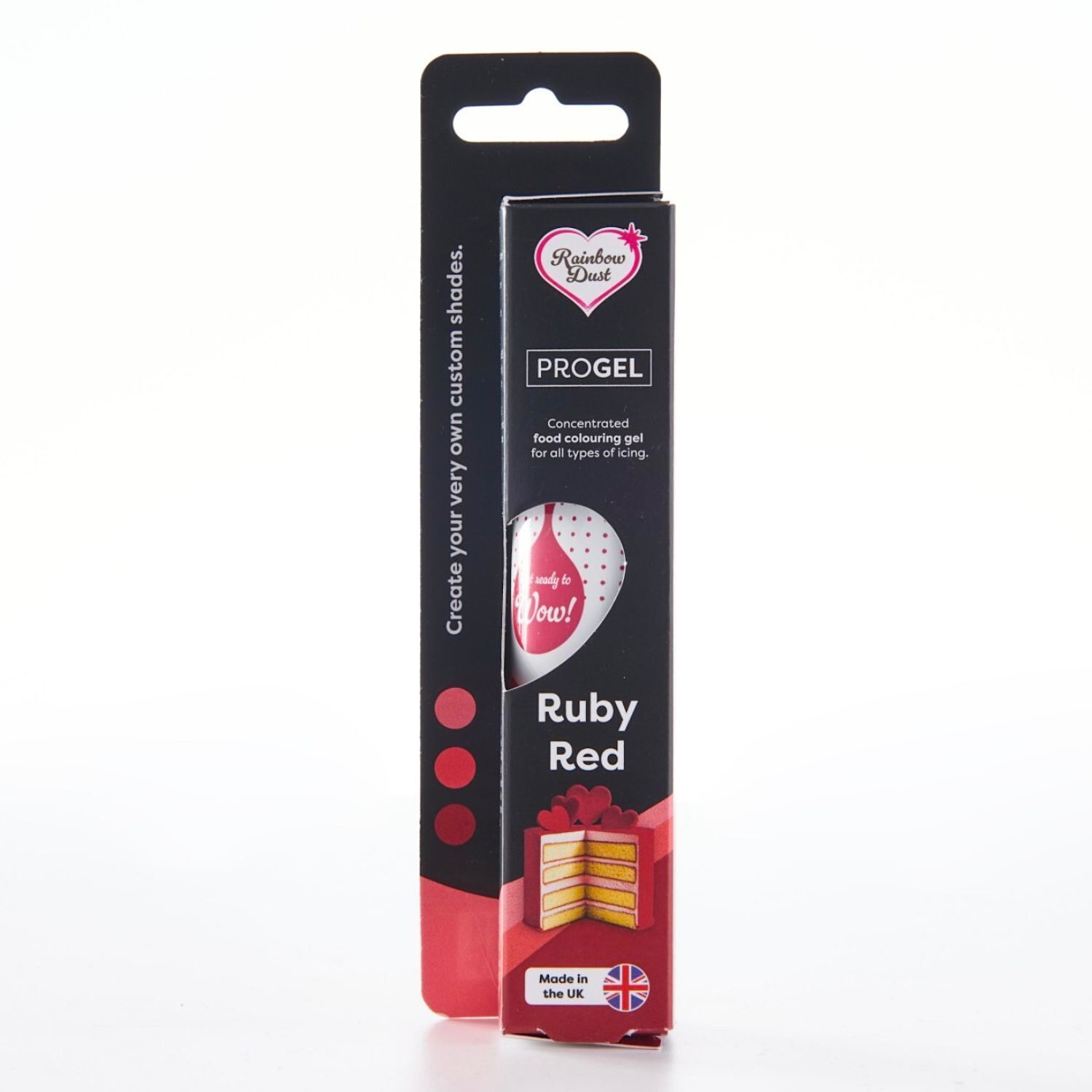 COLORANTE EN GEL "PROGEL" RAINBOW DUST - RUBY / RUBI 25 G 2 COLORANTE EN GEL "PROGEL" RAINBOW DUST - RUBY / RUBI 25 G - Imagen 2
