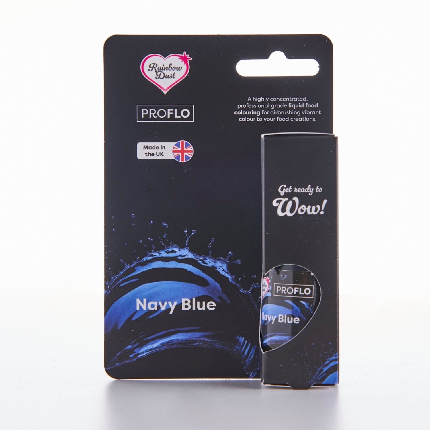 COLORANTE LIQUIDO "FLO" RAINBOW DUST - NAVY BLUE / AZUL MARINO 19 G 3 COLORANTE LIQUIDO "FLO" RAINBOW DUST - NAVY BLUE / AZUL MARINO 19 G - Imagen 3