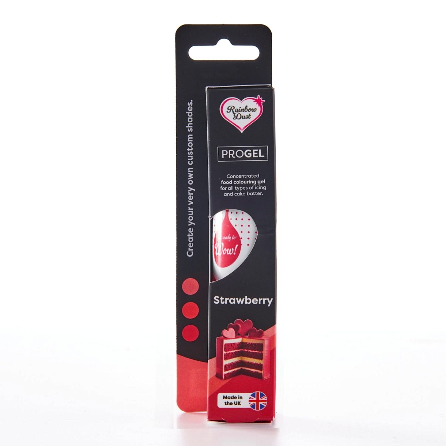 COLORANTE EN GEL "PROGEL" RAINBOW DUST - STRAWBERRY / FRESA 25 G 3 COLORANTE EN GEL "PROGEL" RAINBOW DUST - STRAWBERRY / FRESA 25 G - Imagen 3