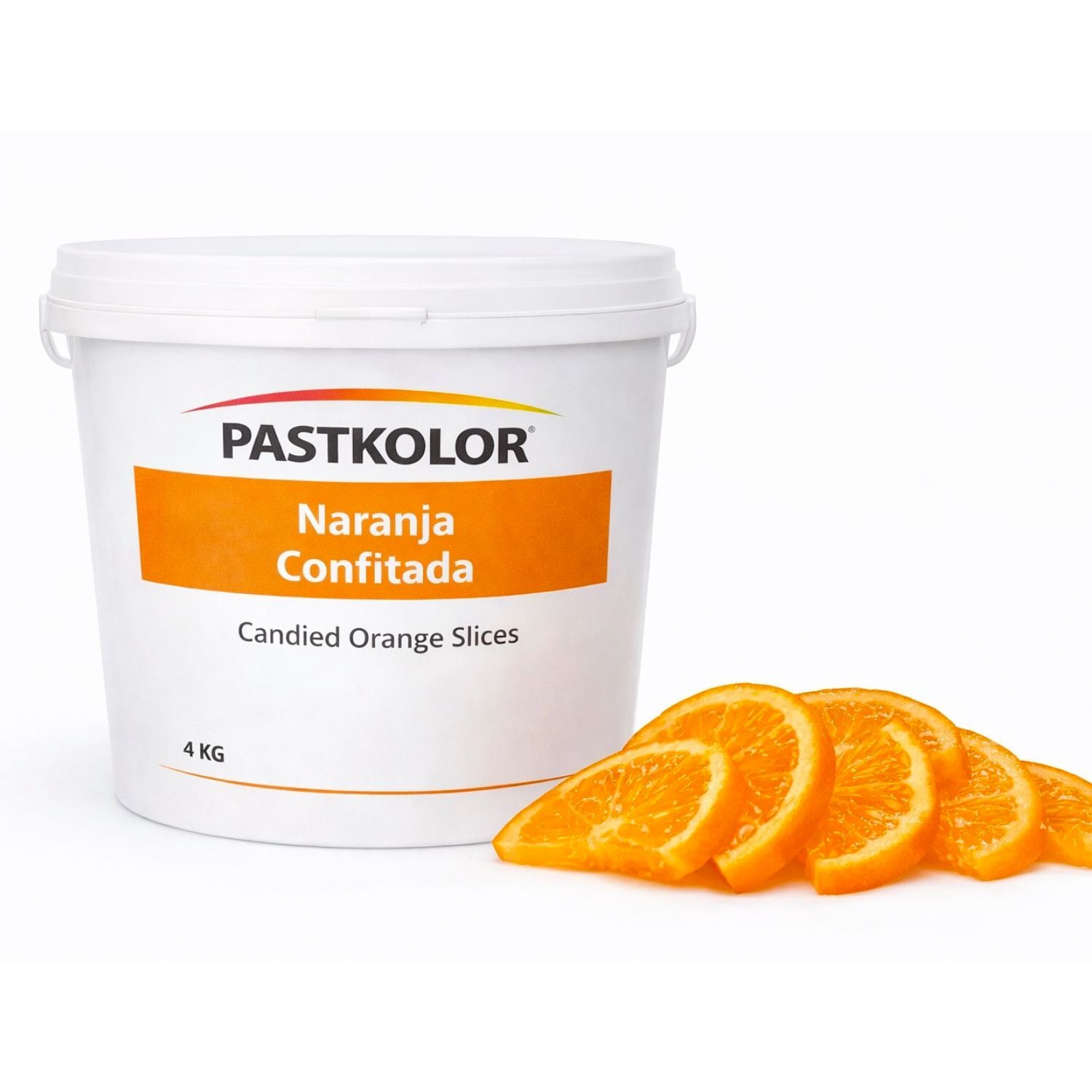 NARANJA CONFITADA EN DISCOS 4 KG 1 NARANJA CONFITADA EN DISCOS 4 KG