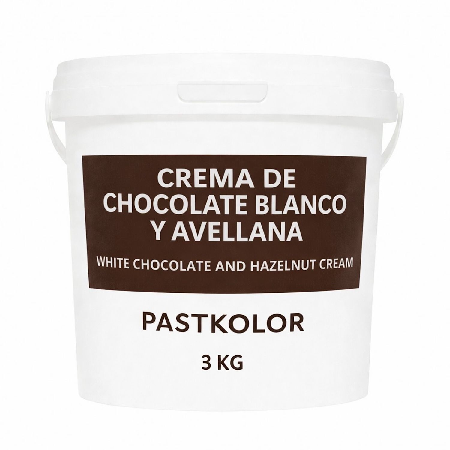 CREMA DE CHOCOLATE BLANCO Y AVELLANA PASTKOLOR - 300 G 1 CREMA DE CHOCOLATE BLANCO Y AVELLANA PASTKOLOR - 300 G