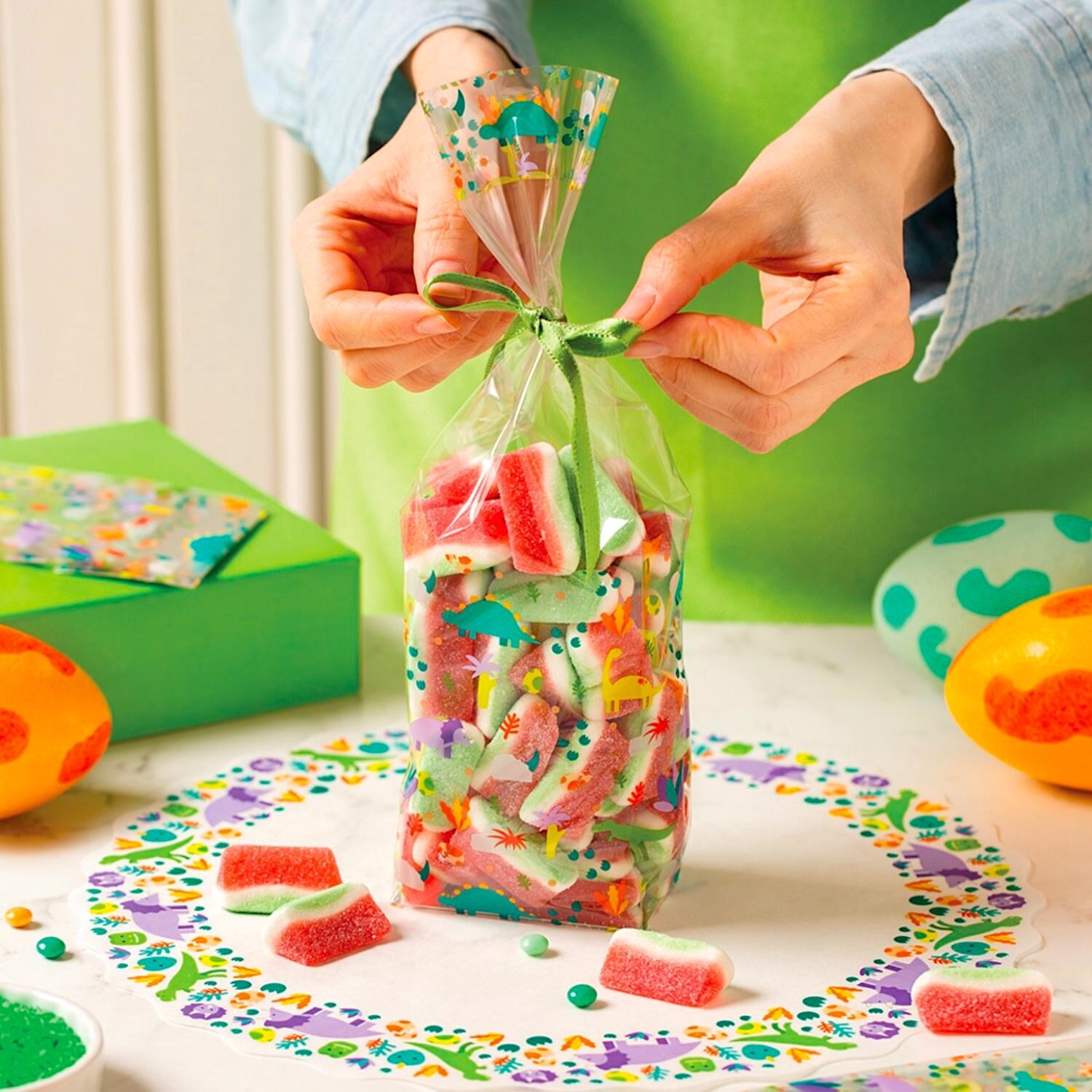 BOLSAS PARA DULCES DECORA - DINOSAURIOS 2 BOLSAS PARA DULCES DECORA - DINOSAURIOS - Imagen 2